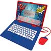 Lexibook Lexibook-JC598SPi2 Mouse Marvel Spiderman-Portatile educativo e bilingue Portoghese/Inglese, Giocattolo con 124 attività per Imparare, Giocare e Musica-Blu/Rosso, Colore, JC598SPi4