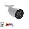 AJAX BulletCam HL (5 Mp/4 mm) - Full Color 24/7 PoE Smart IA Bianco