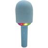 Karma Microfono Karaoke Con Effetti Luce - Colore Blu Karma - SNG A