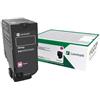 Lexmark 75B20M0 toner originale magenta 10.000 copie