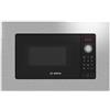 BOSCH BEL623MS3 FORNO A MICROONDE DA INCASSO 20LT 800 WATT CON GRILL INOX