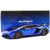 AUTOart Scala 1/18 Lamborghini Aventador SVJ Blu Metallizzato 79174 TI