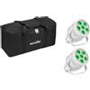 Eurolite Set 2x LED SILLE PAR 6 QCl Floor WS Soft-Bag (2000965)