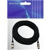 Omnitronic 30220590 XLR Cavo di collegamento [1x XLR Plug 3 Poly-1x XLR Socket 3