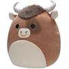 Rocco Giocattoli Peluche Squishmallows 30 cm BROWN SPOTTED BULL