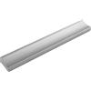 ALLES IM GRIFF Maniglia per mobili Alto LA 96 mm, larghezza 120 mm, ideale per cassetti, alluminio anodizzato naturale