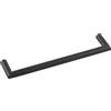 HALCÖ Davos - Maniglia rotonda per mobili, 96 mm, larghezza 106 mm, in acciaio oliato, colore: Nero