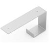 Alberts 806224 Diverse Misure-a Scelta in Vari Colori di Tendenza-Mensola in Coppia o singolarmente-100 x 200 x 45 mm, Bianco