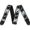 Fender 2" Monogrammed Straps Bianca/Grigia/Blu