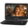 GREEN HOUSE Lettore Blu-ray portatile GREEN HOUSE 14" GH-PBD14B-BK TI