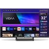 Antteq ViTA 32 Pollici Smart TV(81cm) Televisore Telecomando vocale Bluetooth Vidaa App