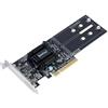Synology Scheda adattatore di sinologia M2D18 M.2 NVME SSD PCIE 2.0 X8 (M2D18)