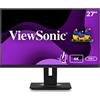 VIEWSONIC LED monitor - 4K - 27inch - 250 nits - resp 5ms - incl 2x2W speakers (docking mo