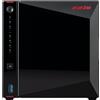 Asustor Nimbustor 4 AS5304T NAS 4-Bay lasciando Celeron con 1,5 GHz (4 GB DDR4 S