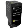 Lexmark 74C20Y0 cartuccia toner 1 pz Originale Giallo