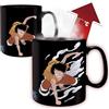 ABYSTYLE - One Piece - Tazza Heat Change 460 ml Luffy & Ace, ABYMUGA443