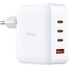 D-Link DCP-101 Caricatore USB GaN 100W - Caricatore rapido a 4 porte con USB-C PD 3.0 e QC 4.0 - Compatto per laptop, smartphone e tablet - Spina EU