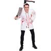Folat 23695 Falso ascia attraverso la testa Halloween Day of the Dead