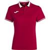 Joma 901272.602.2XS Polo a Manica Corta, Championship VI, Rosso Bianco