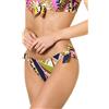 goldenpoint Bikini Damen Badeanzug Slip niedriger Schnitt mit Bändern Glam Suite, Costume Intero,