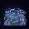 Giocoplast Natale Luci led Filo Rame con 200 led Multicolor 20m a Batteria uso Interno e Esterno