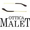 Ray-Ban Ray Ban 3422Q 3422/Q Aste di Ricambio Oro/Terminali Pelle Marrone Scuro