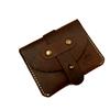 Maru Porta Carte Artigianale Da Uomo Vera Pelle Cucito Mano Porta Carte Credito Slim
