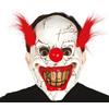 NO BRAND Maschera Clown Horror con Capelli - Halloween
