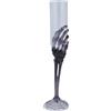 NO BRAND Calice champagne mano scheletro bicchiere halloween
