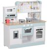 AIYAPLAY Cucina Giocattolo Bambini 3+ Anni Fornello con Luci e Suoni in Legno