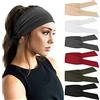 DRESHOW 6 Pezzi Donna Fasce per Capelli da Yoga Allenamento Sportivo Fasce per Capelli Accessorio per Capelli Carino