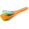 PLANÈTE BOIS Clap Clap-Musica-603012-1 Pezzo-Modello Casuale-Legno-Gioco per Bambini-Giocattolo Durevole-Impilabile-Incastro-Montessori-22,5 cm x 6,2 cm-A Partire dai 18 Mesi, 603012