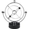 Ejoyous Pendolo di Newton, Altalena Magnetica Sfera Dondolo per Decorazione Ufficio Sfera Equilibrio