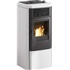 EdilKamin Stufa a Pellet EdilKamin Modello Klik Da 8,3 Kw - Vari Colori