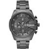 Diesel Uomo Mega Chief Slim, orologio cronografo con cinturino in acciaio inox o in pelle