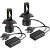 PILOT Kit di conversione a LED Halo Led Ultra Power 2pz lampada H4 45W 10000lm