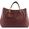 Braccialini Borsa a mano grande BETH MATELASSE - Bordeaux