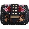 Braccialini Borsa a tracolla con catena ROCK - Nero