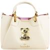 Braccialini Borsa a mano con orsacchiotto AMY BIJOUX - Beige