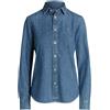 Polo Ralph Lauren Camicia in denim scuso slim-fit