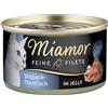 Miamor Delicato Filetto 1 x 100 g - Tonno Skipjack in gelatina