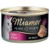 Miamor Delicato Filetto 1 x 100 g - Pollo & Riso in gelatina
