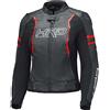 Held Giacca Moto Donna Held Street Rocket 4 Top Nero Neon Rosso