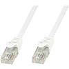 Techly Professional 024681 Cavo di Rete Patch in CCA Cat.6 Bianco UTP 3 Metri Bianco