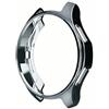 Generisch Custodia protettiva per Samsung Galaxy Watch Gear S3 42 mm/46 mm Classic/Frontier opzionale con pellicola protettiva per display (46 mm, grigio)