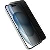 OtterBox Pellicola protettiva in Vetro temperato Premium Pro Privacy per iPhone 15 Plus con trattamento antimicrobico, Protezione antigraffio, graffi e cadute da 1.8m, Senza Retail Package