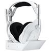 Logitech G Astro A50 X Cuffia con microfono gaming wireless LIGHTSPEED + base di ricarica, PRO-G GRAPHENE, PLAYSYNC su Xbox Series X|S, PS5, PC/Mac, Bluetooth, Passthru HDMI 2.1, Blanco