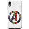 Marvel Custodia per iPhone XR Marvel Avengers Un Logo con Super Heroes