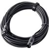 Pronomic Stage XFXM-10 Cavo Microfono XLR 10 m Nero, Lunghezza: 10m | Connettori: XLR femmina 3 poli ? XLR maschio 3 poli, Sezione conduttore: 0, 226 mm², Colore guaina: nero, Colore: nero
