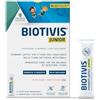 PromoPharma Biotivis Junior-Fermenti Lattici Probiotici per Bambini-con 10 Mld di Probiotici, FOS e Vitamine B-Per l'equilibrio della Flora Batterica-Senza Glutine e Lattosio-12 Stick orosolubili da 1,3 g